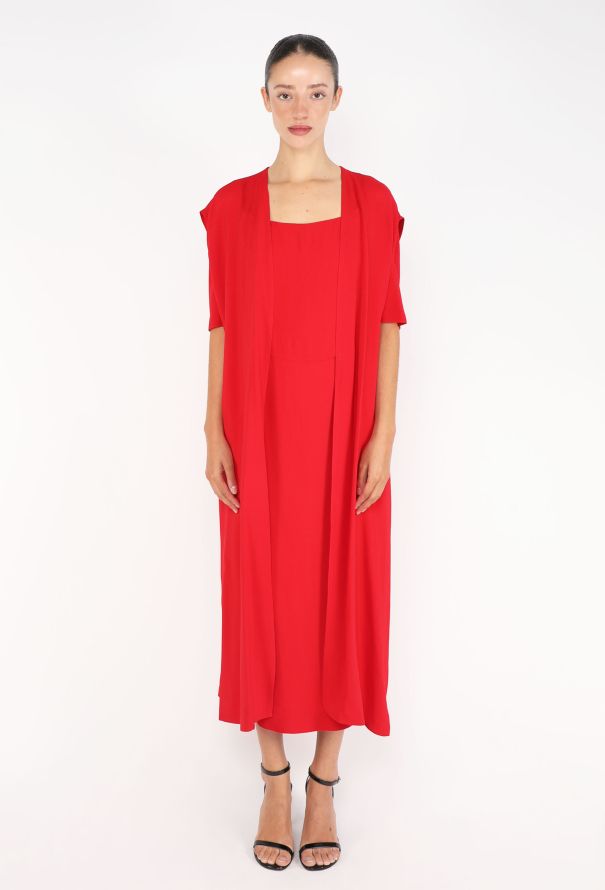 Valentino Crêpe Empire Dress Ensemble - 3
