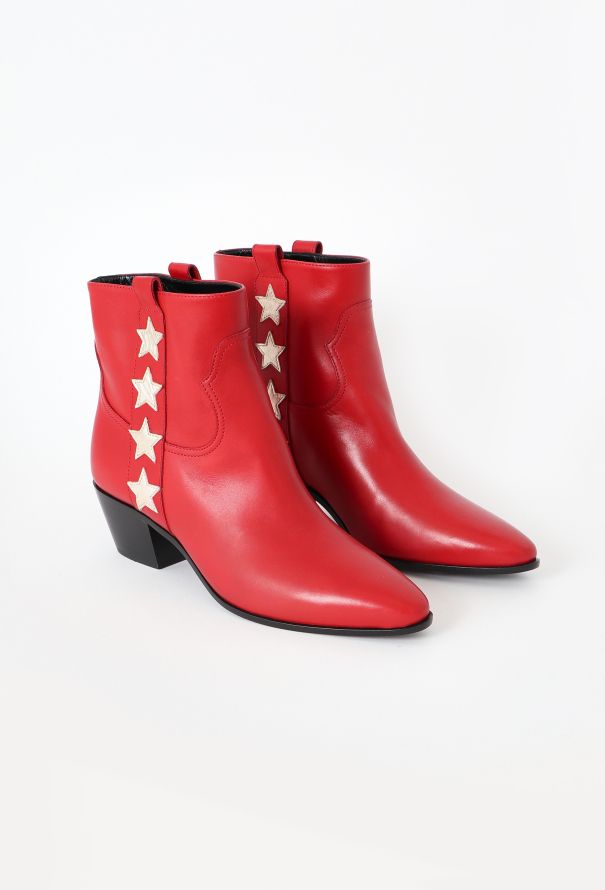 Saint Laurent S/S 2015 Star Cowboy Boots - 3