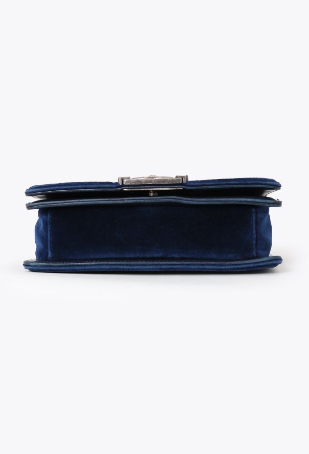 Chanel F/W 2012 Velvet Mini Boy Bag - 7