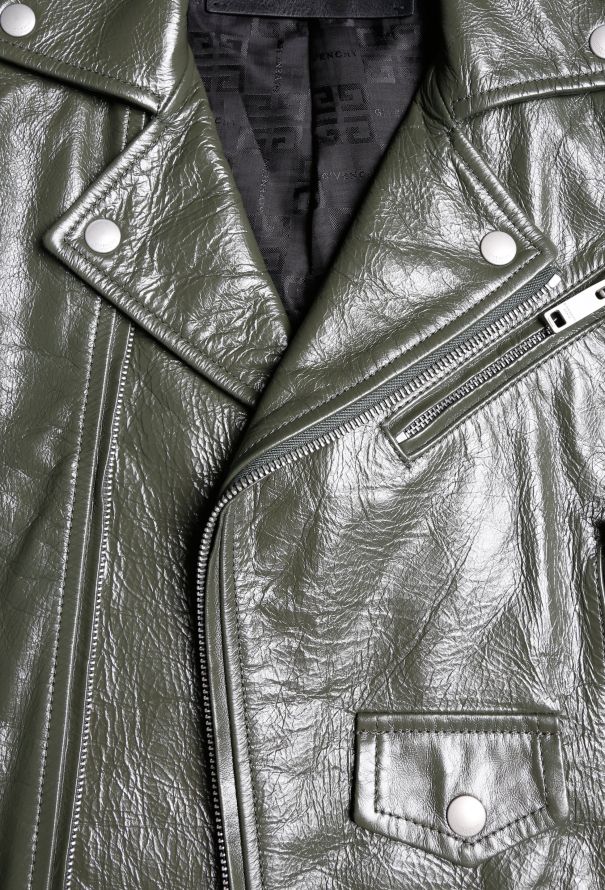 Givenchy S/S 2019 Leather Biker Jacket - 8