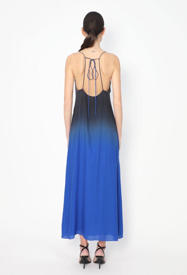 The Row 2023 Kula Ombré Slip Dress - 2