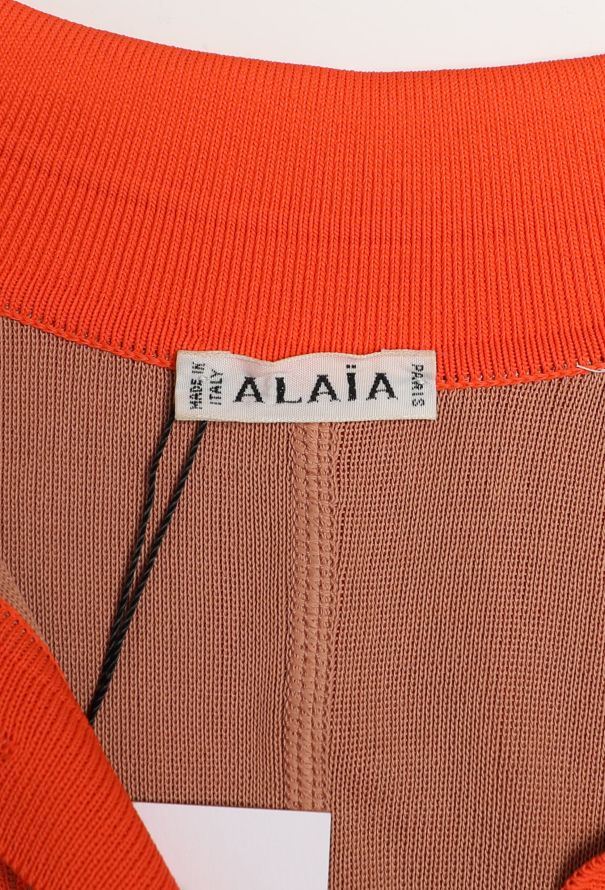 Alaïa 1992 Ribbed Polo Dress - 5