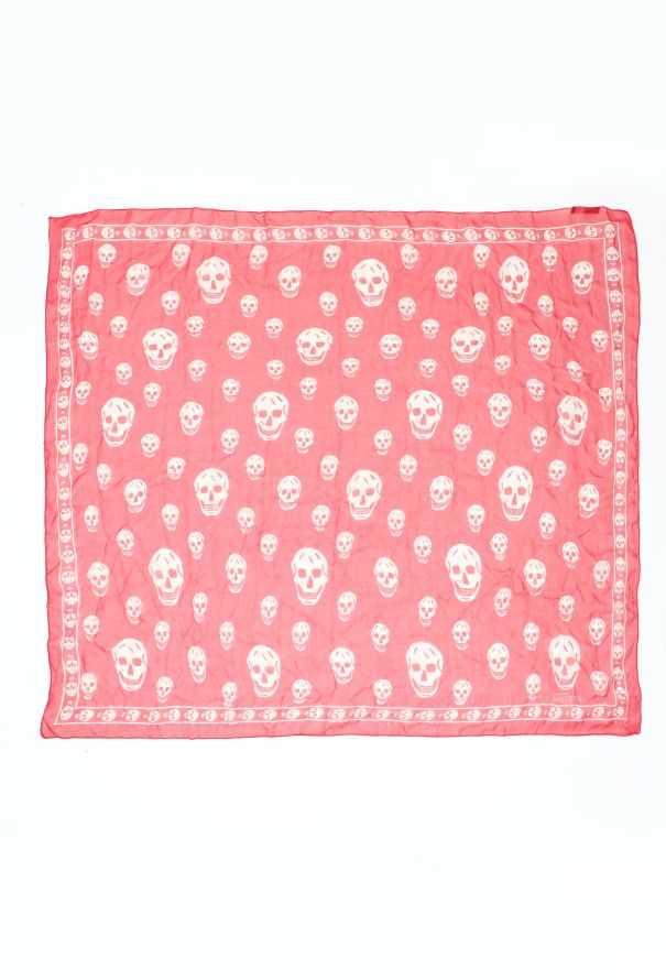 Alexander McQueen Signature Skull Scarf - 1
