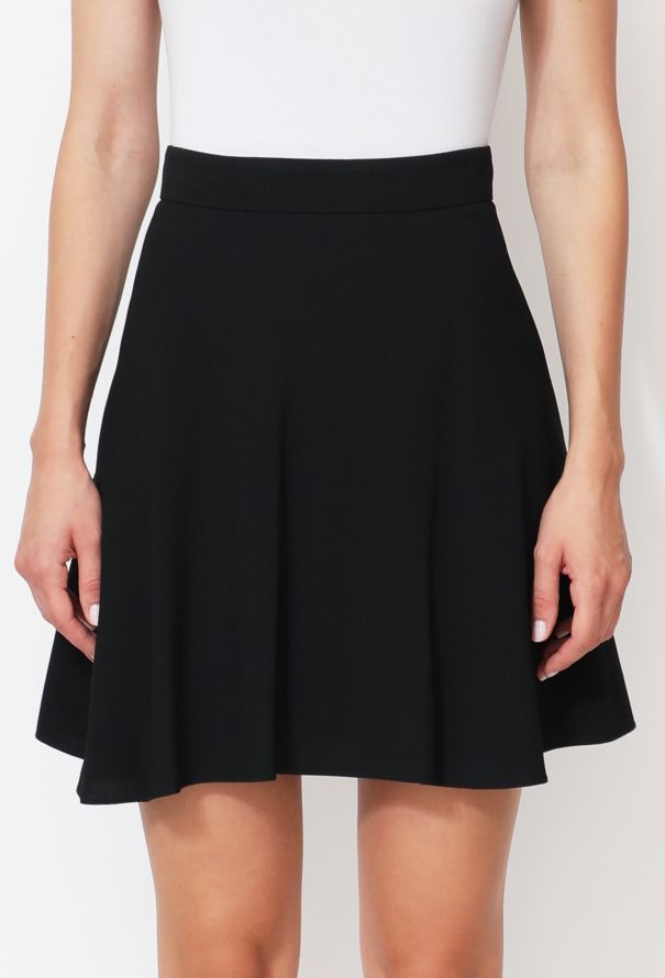 Saint Laurent 2015 Flared Crêpe Skirt - 2