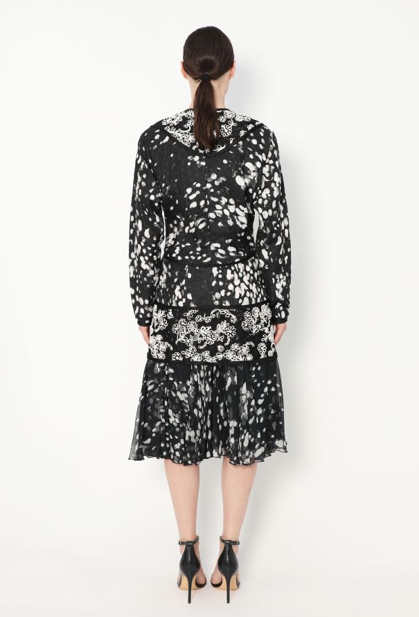 Rodarte F/W 2012 Embroidered Lace Dress - 5