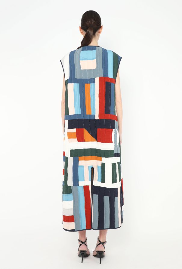 Chloé STUNNING F/W 2022 Patchwork Liner Vest - 6