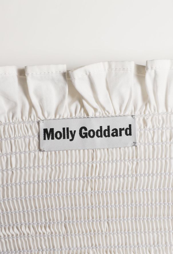 Molly Goddard 2019 Ruched Cotton Top - 5