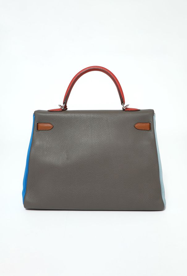Hermès Limited Edition Kelly Arlequin Retourné 35 - 5