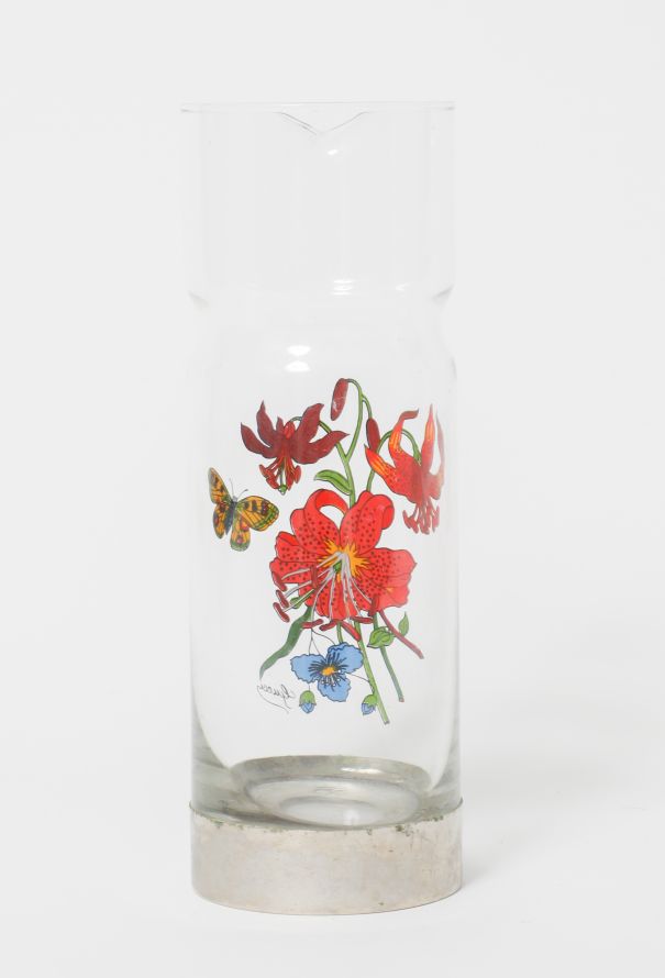 Gucci '70s Floral Glass Decanter - 4