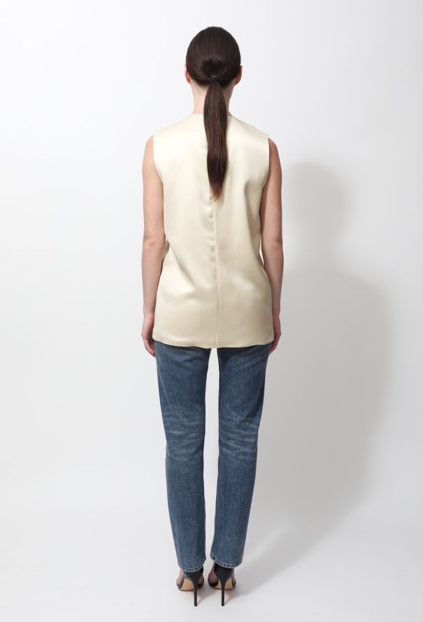 Céline Bicolor Leather Panel Top - 3