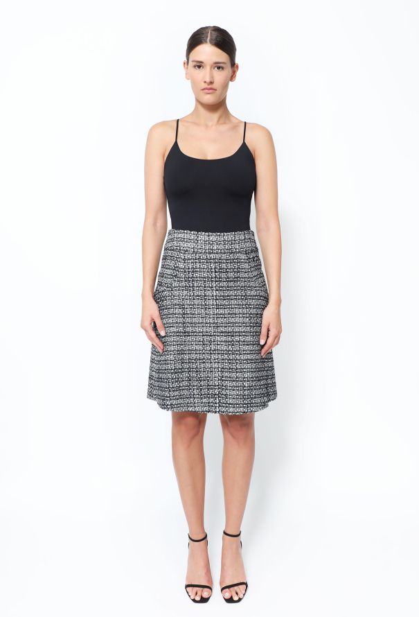 Chanel 2019 Lamé Tweed 'CC' Ensemble - 3
