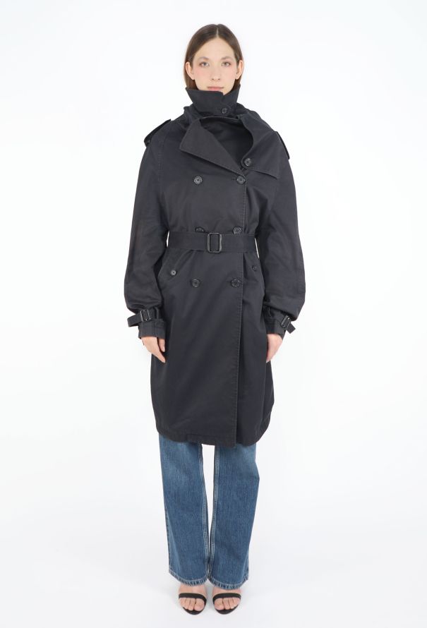 Maison Margiela RARE F/W 2005 Cocoon Trench Coat - 3