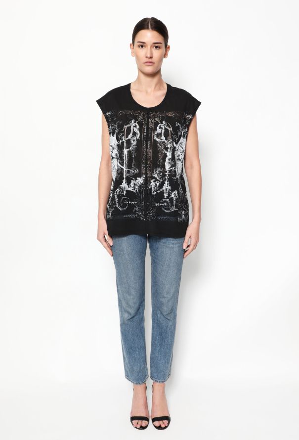 Balenciaga Baroque Graphic Top - 2