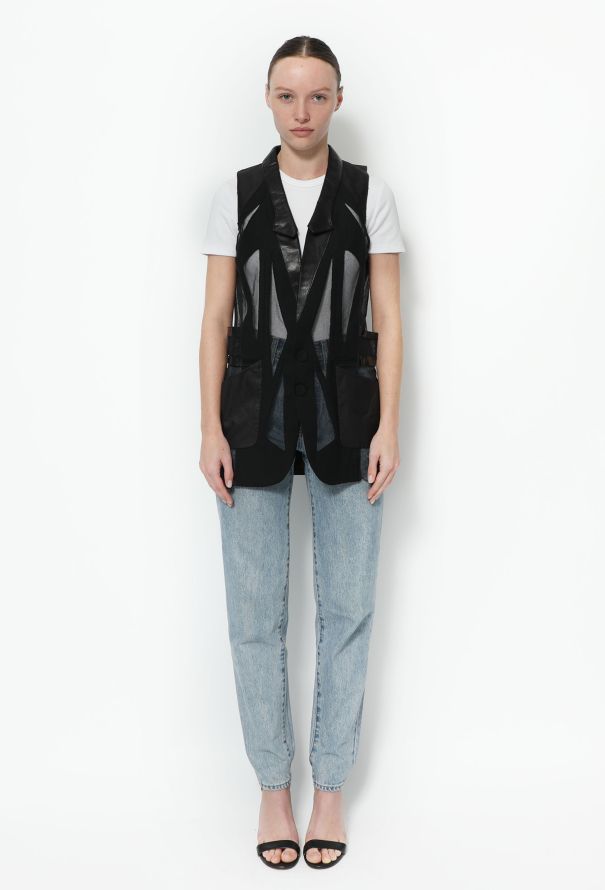 Balenciaga S/S 2007 Deconstructed Vest - 4