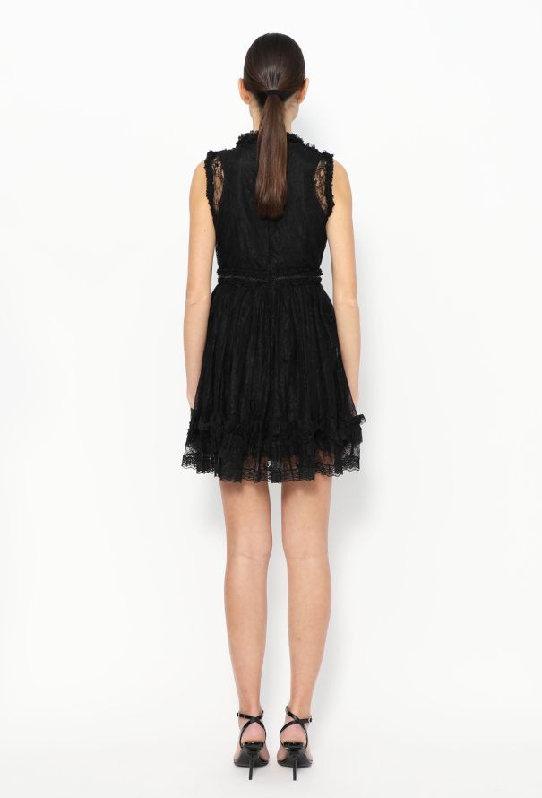 Givenchy 2011 Lace Zipper Dress - 4