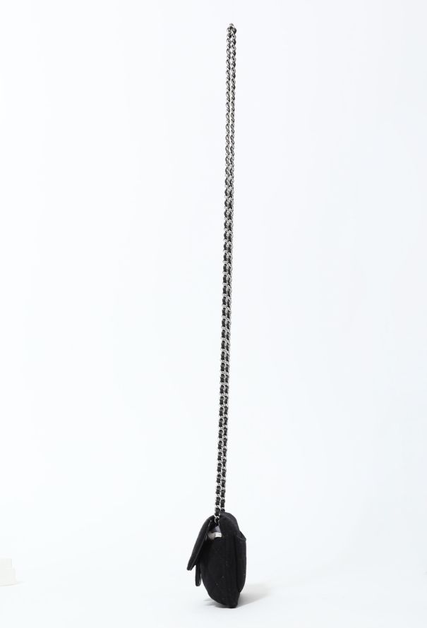 Chanel 2021 Mini 2 in 1 Jersey Timeless Bag - 6