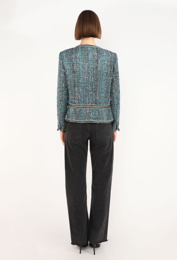 Chanel Lesage Tweed Jacket Paris-NY, Pre-Fall 2019 - 8