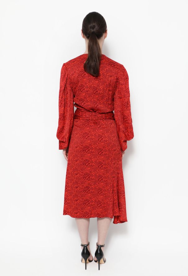 Chloé CAMPAIGN F/W 2019 Jacquard Wrap Dress - 4