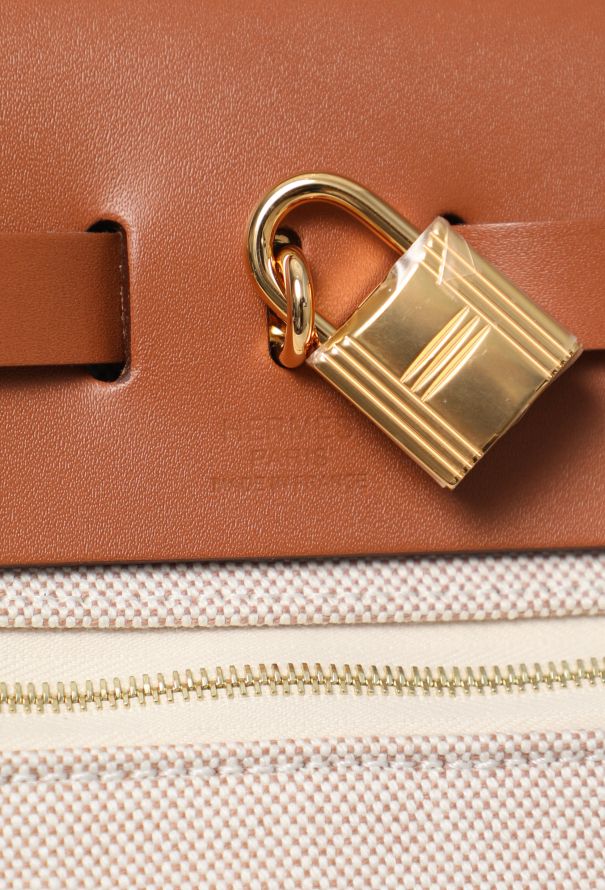 Hermès Limited Edition: Circuit 24 Toile & Vache Hunter Herbag 31 - 13
