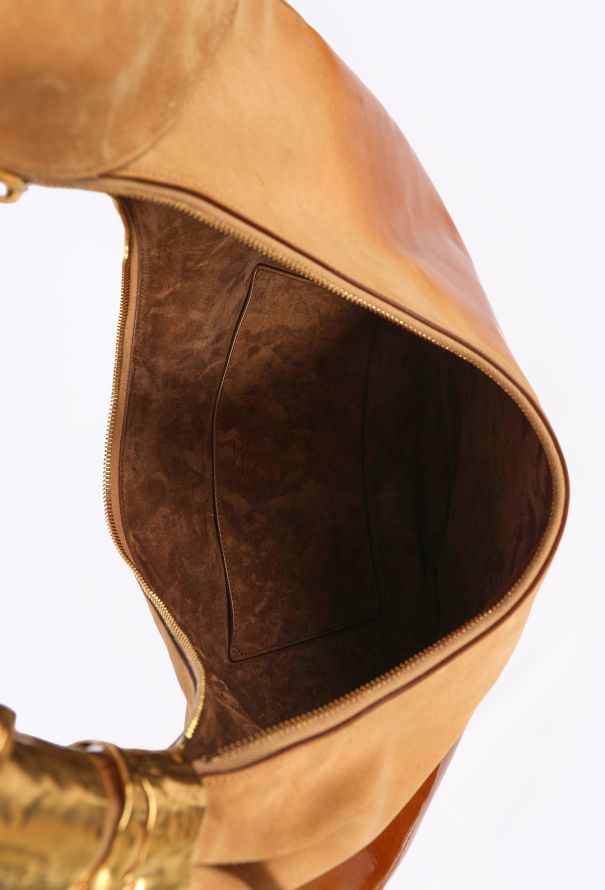 Schiaparelli Large Suede Soufflé Bag, S/S 2025 - 12