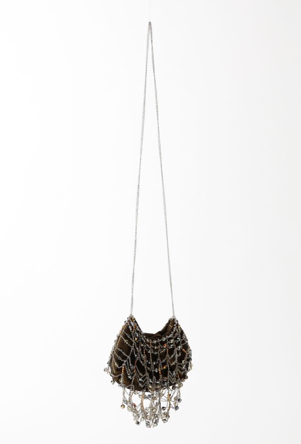 2000s Swarovski Couture Beaded Purse - 4