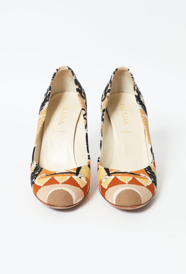 Prada S/S 2004 Paintbrush Pumps - 4