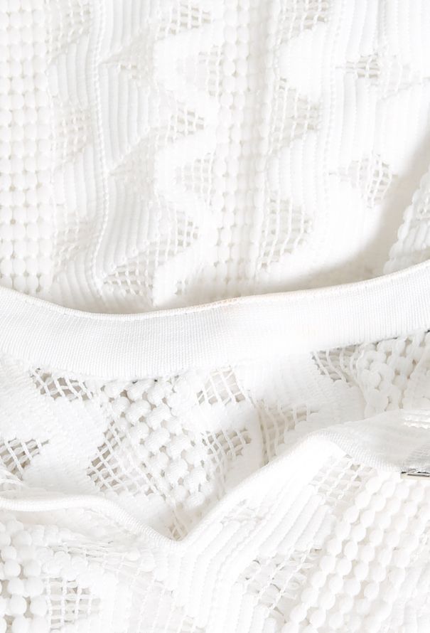 Louis Vuitton S/S 2015 Zig Zag Embroidered Dress - 7