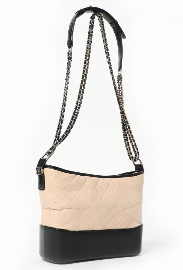 Chanel Beige Medium Gabrielle Hobo Bag - 3