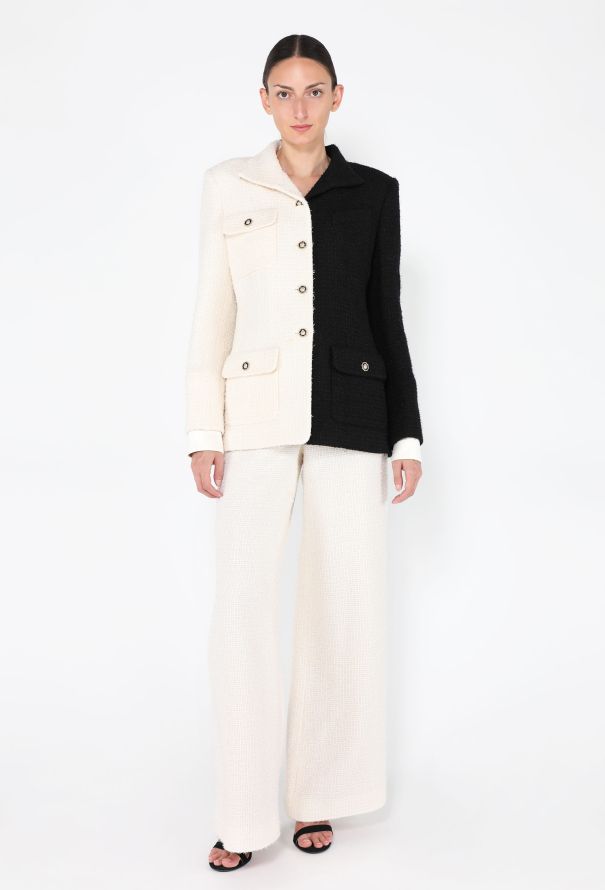 Chanel Bicolor Tweed Tailored Ensemble, Pre-Fall 2020 - 3