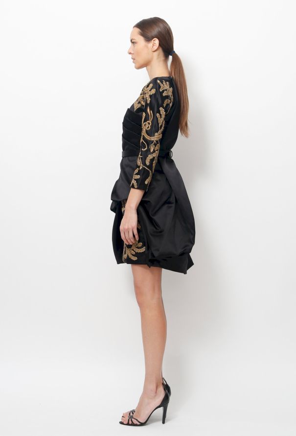 Alexander McQueen Collector 2010 Angels & Demons Cocktail Dress - 6
