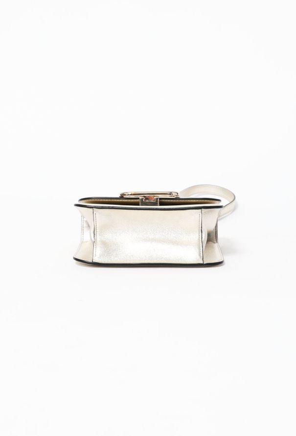 Valentino Metallic V-Sling Mini Bag - 5