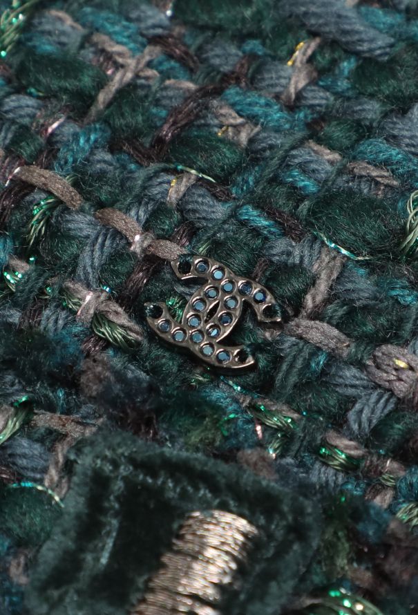 Chanel F/W 2012 Embroidered Tweed Dress - 7