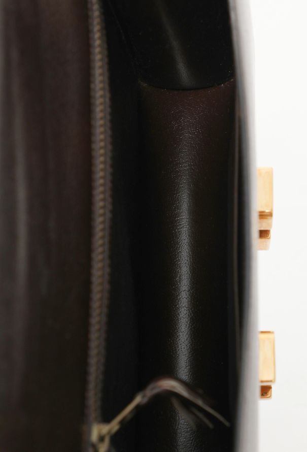 Hermès Brown Calfskin Constance 24 - 18