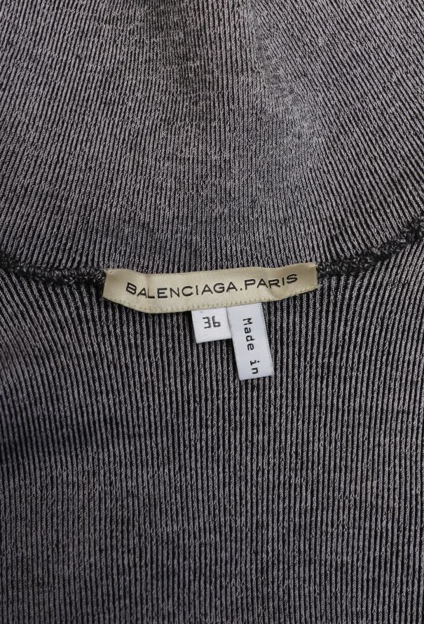 Balenciaga F/W 2003 Ribbed Turtleneck Top - 6