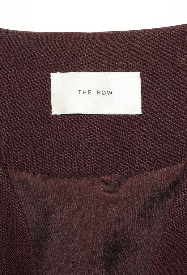 The Row F/W 2022 Fie Collarless Blazer - 7