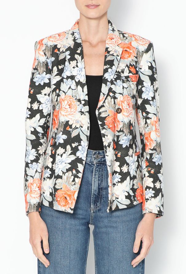 Céline Resort 2012 Floral Piqué Blazer - 5