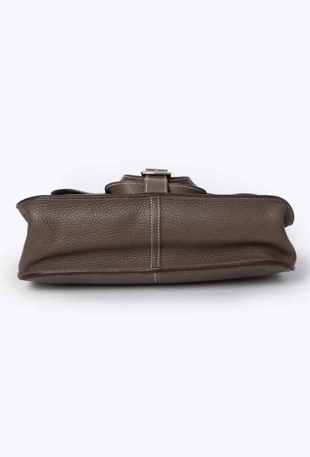 Hermès Étoupe Taurillon Clémence Halzan 31 - 9