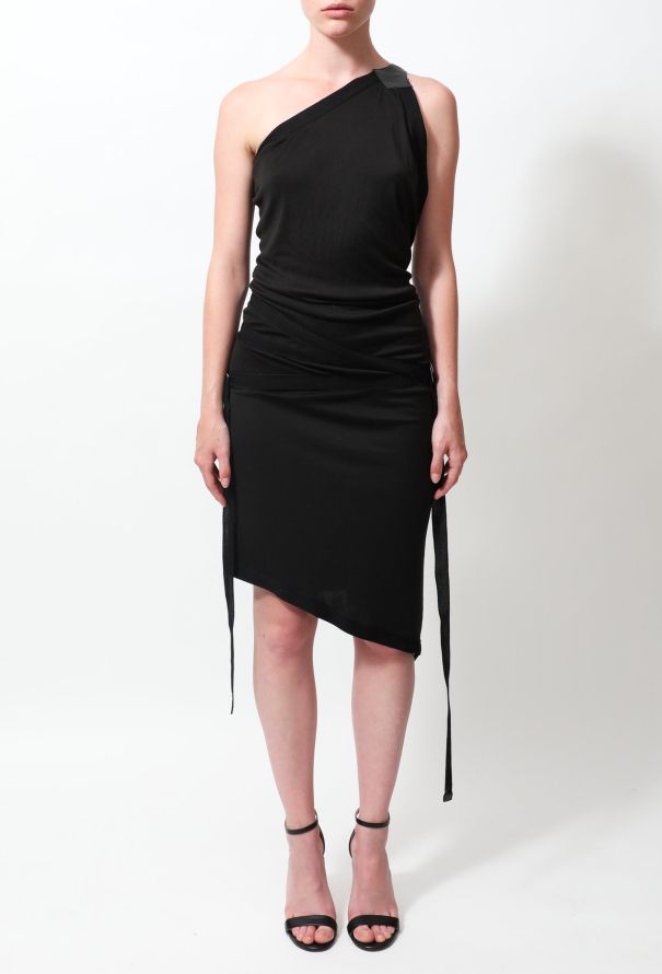 Alexander McQueen 2002 One Shoulder Bondage Dress - 3