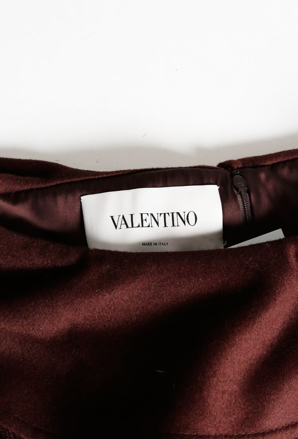 Valentino F/W 2011 Ribbed Wool Dress - 6