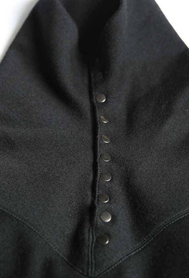 Alaïa Belted Turtleneck Knit Dress - 6