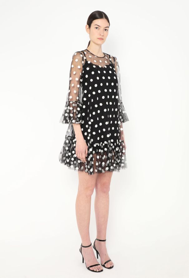 Dolce & Gabbana S/S 2015 Ruffled Tulle Dress - 4