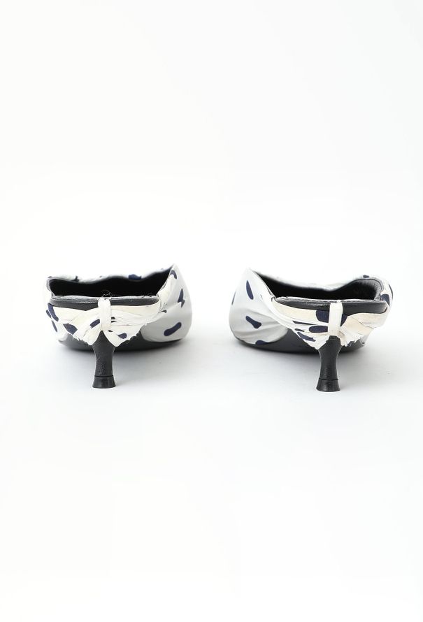 Balenciaga F/W 2017 Chiffon Knife Mules - 6