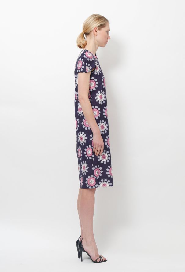 Comme des Garçons Sunflower Floral Dress - 3