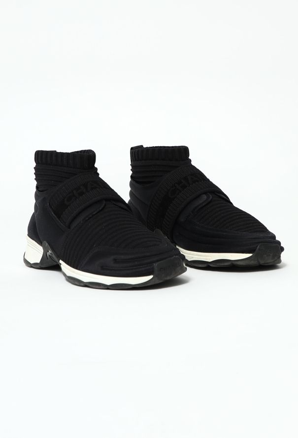 Chanel 'CC' Sock Sneakers - 2