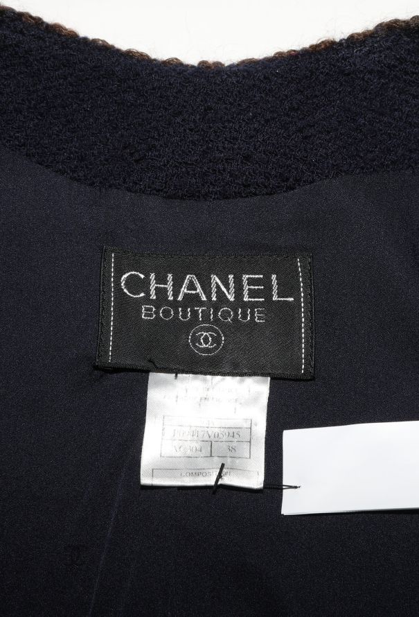 Chanel RARE F/W 1997 Bouclé Braided Jacket - 6