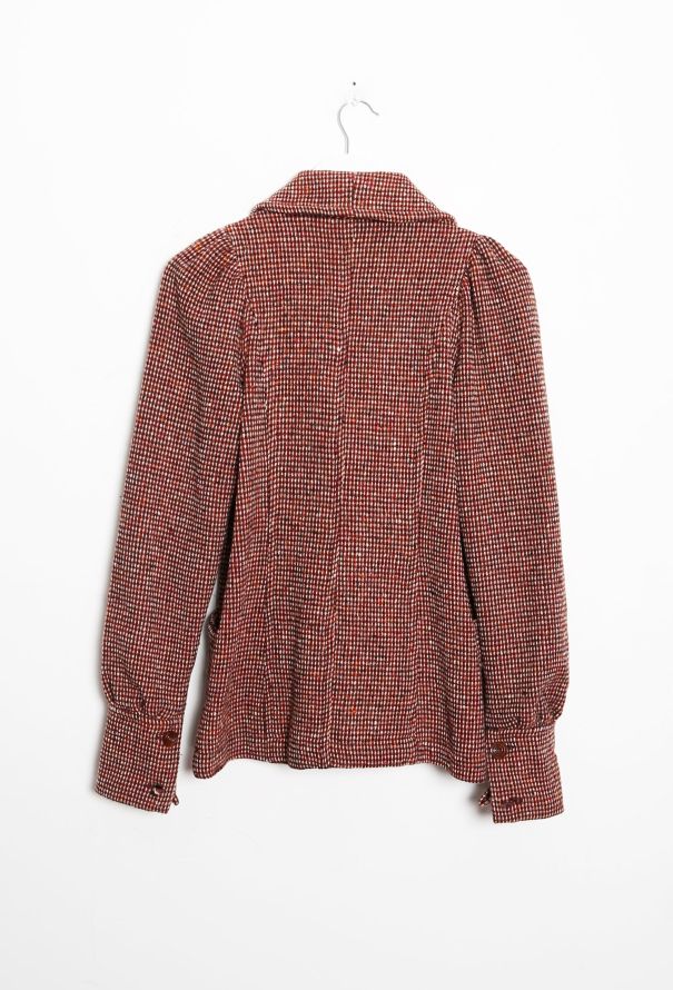 Kenzo '70s Ruched Double-Breasted Blazer - 11