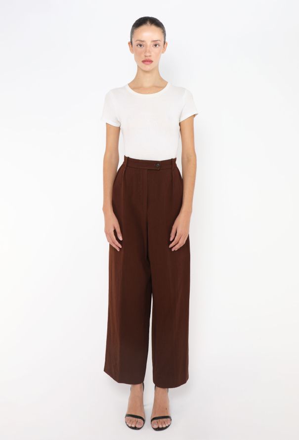 The Row F/W 2022 Randa Pleated Pants - 1