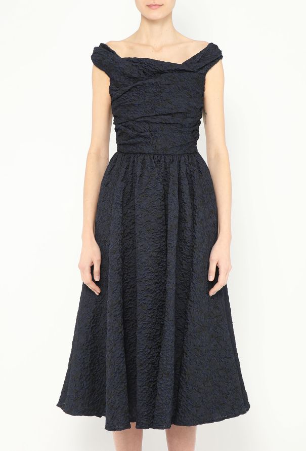 Dior F/W 2019 Brocade Off-Shoulder Dress - 3