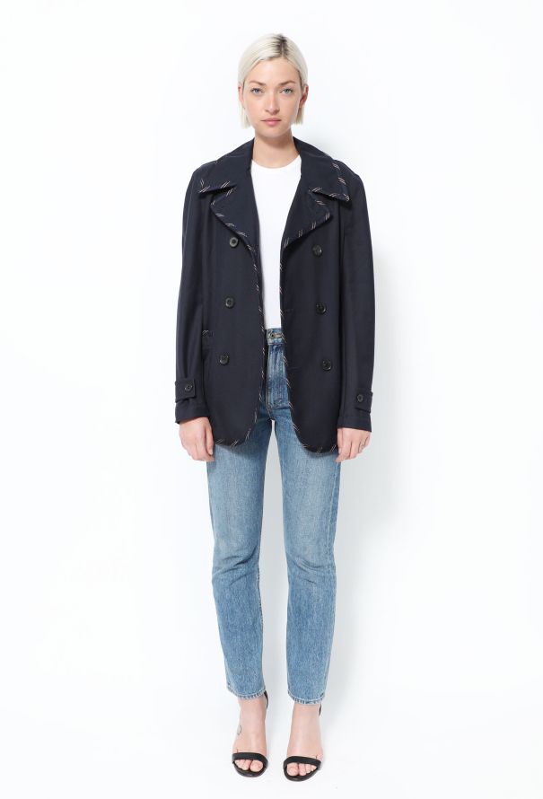 Comme des Garçons S/S 2016 Silk Trim  Jacket - 1