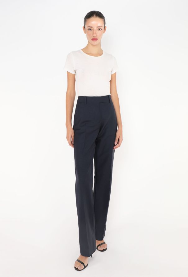 Miu Miu S/S 2025 Mohair Crepe Trouser - 1